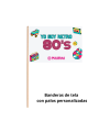 banderas con palos personalizadas