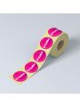 Pegatinas en rollos