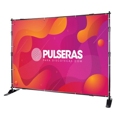 photocall telescopico ajustable