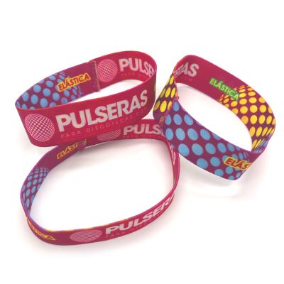 Pulseras tela elásticas