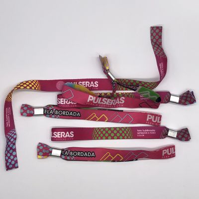 pulseras tela personalizadas
