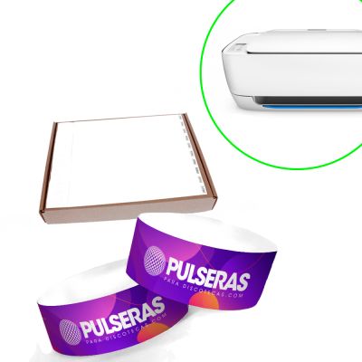 pulseras tyvek imprimibles