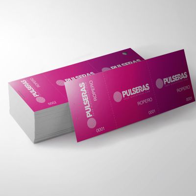 impresión tickets guadarropa