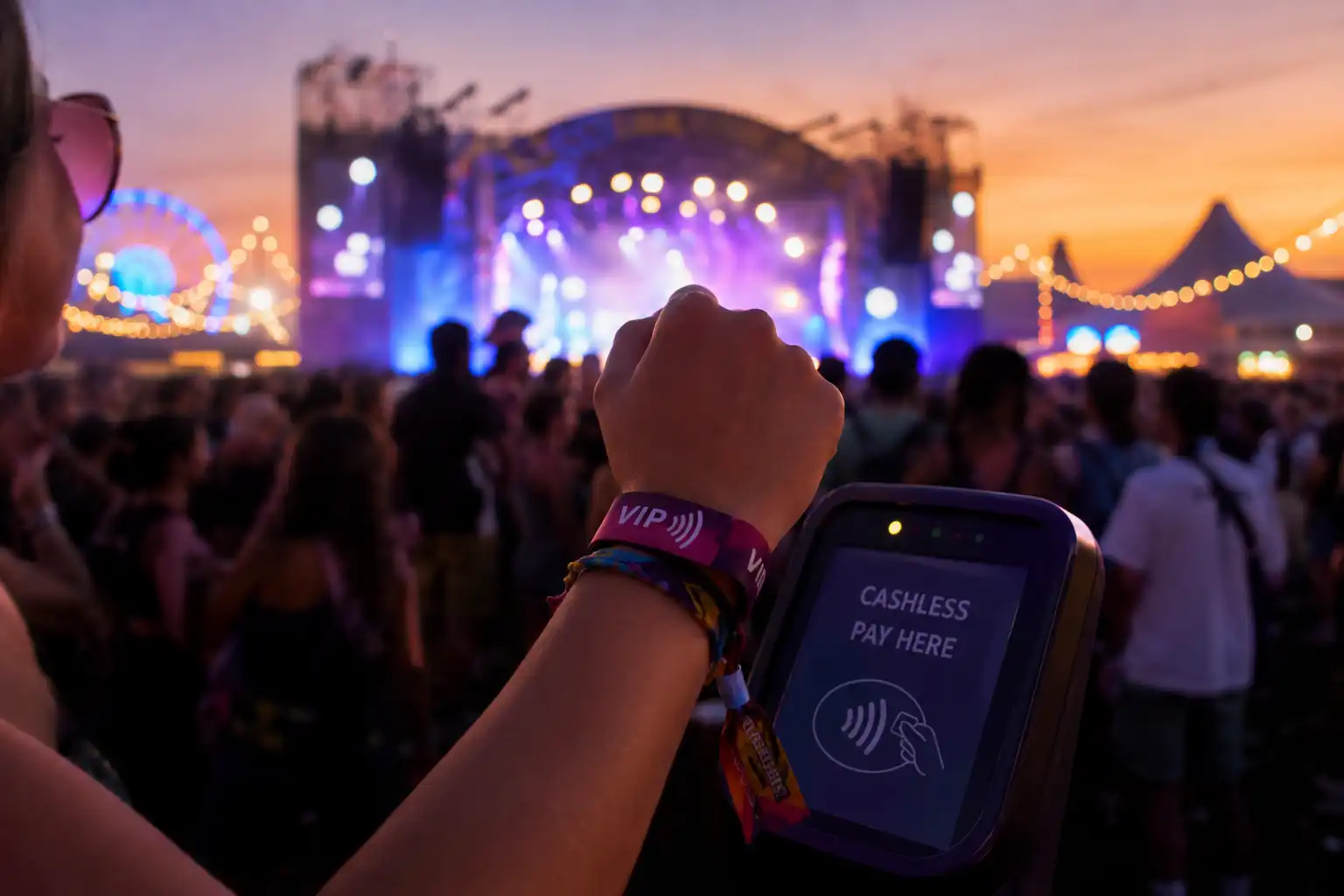 Sistema Cashless RFID en festivales y eventos: la guía completa 2026